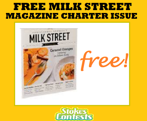 Image FREE Milk Street Magazine Charter Issue