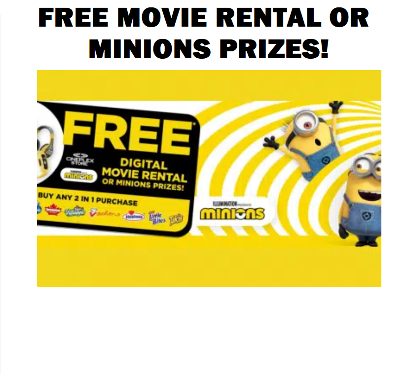 Image Buy 2 Participating Products, Get a FREE Minions Headphone, Hoodies, Backpack & MORE!