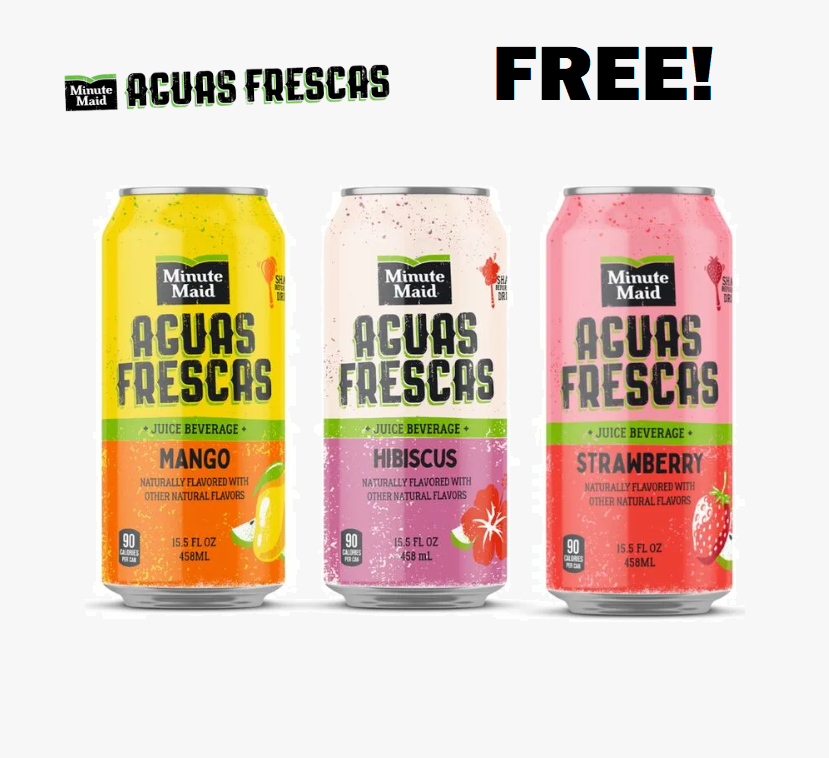 Image FREE Minute Maid Aquas Frescas