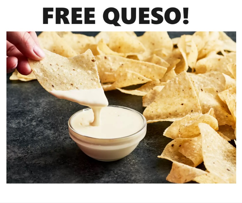 Image FREE Queso & Chips ALL WEEK at Moe’s 