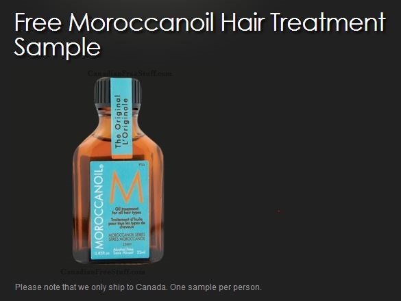 Image FREE Moroccan Oil Hair Treatment 