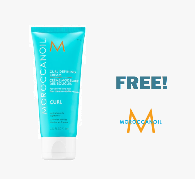 Image FREE Moroccanoil Curl Defining Cream 