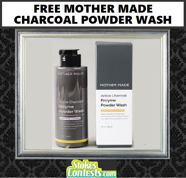 Image FREE Mother Made Active Charcoal Enzyme Powder Wash