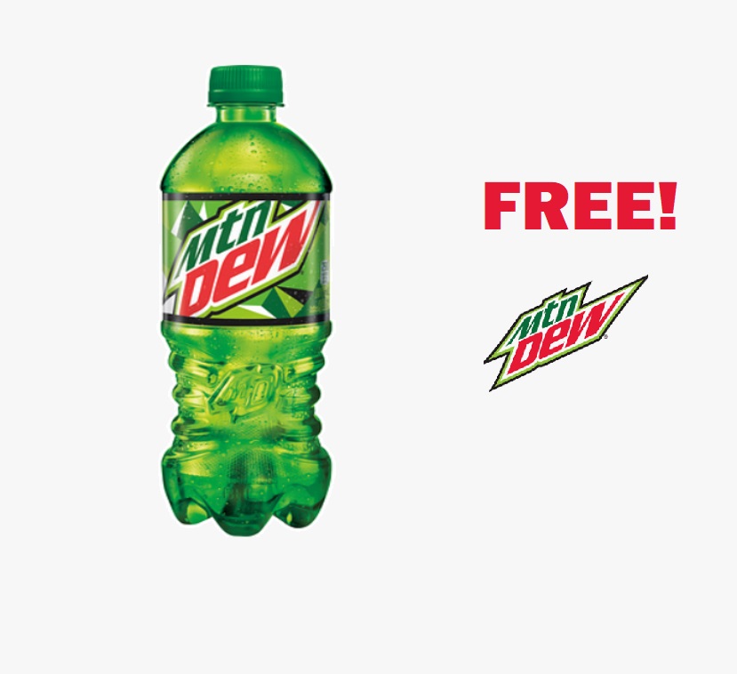 Image FREE Bottles of Mountain Dew