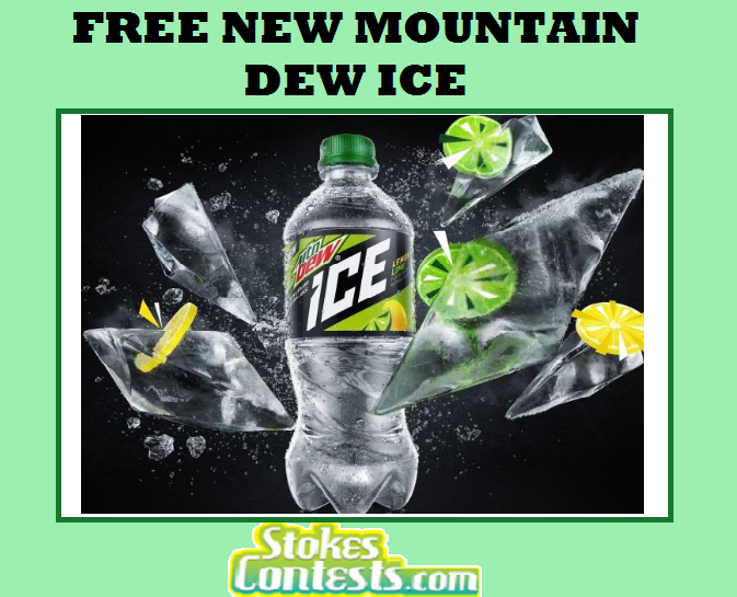 Image FREE New Mountain Dew Ice TODAY ONLY!