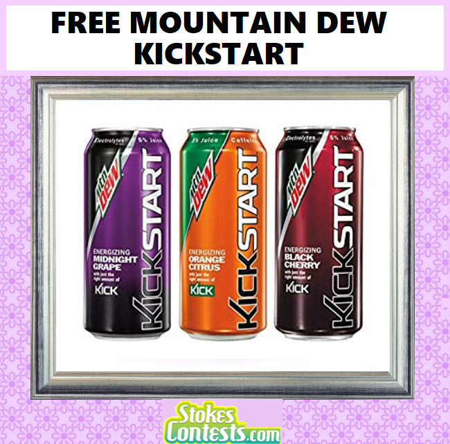 Image FREE Mountain Dew Kickstart