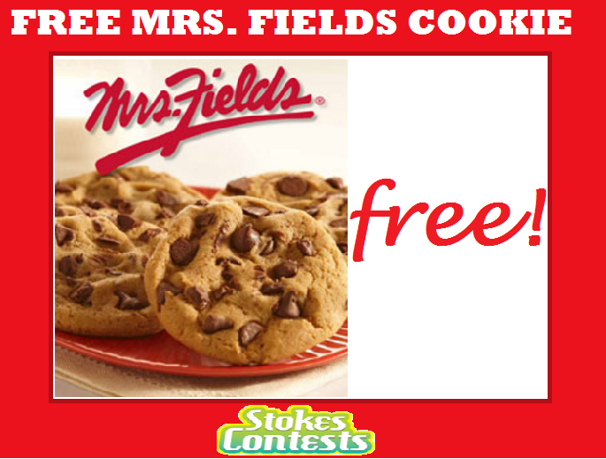 Image FREE Mrs. Fields Cookie