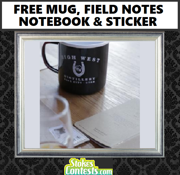 Image FREE Mug, Field Notes Notebook & Sticker