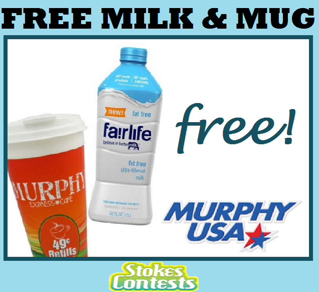 Image FREE Mug & Milk at Murphy's USA