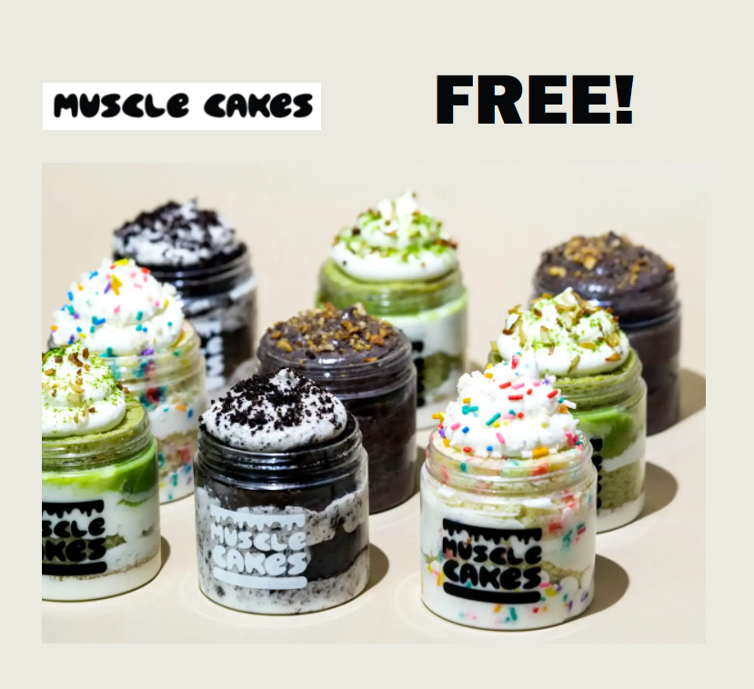 Image FREE Muscle Cakes Truffle Cakes, Muscle Cakes Jar & MORE!