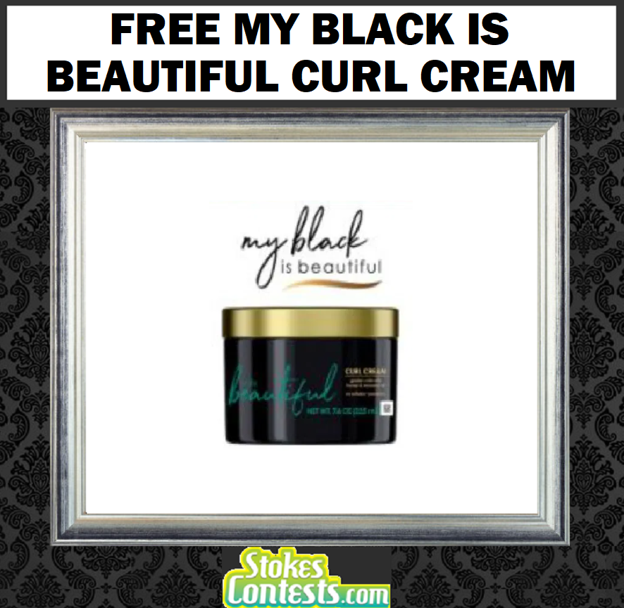 Image FREE My Black Is Beautiful Curl Cream
