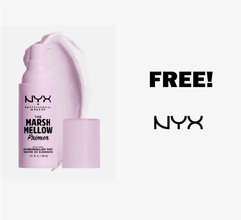 Image FREE NYX Cosmetics Marshmellow Primer 