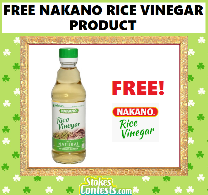 Image FREE Nakano Rice Vinegar Product