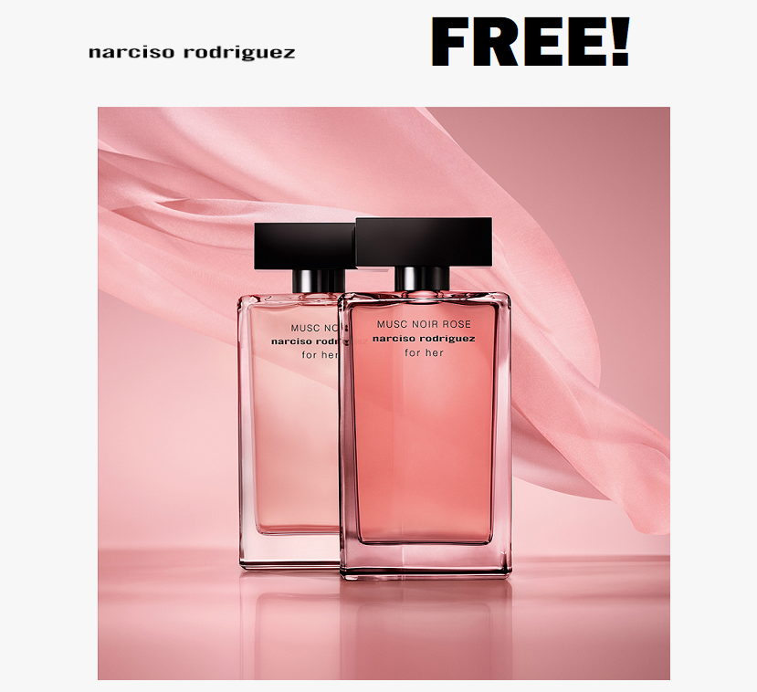 Image FREE Musc Noir Rose Fragrance by Narciso Rodriguez