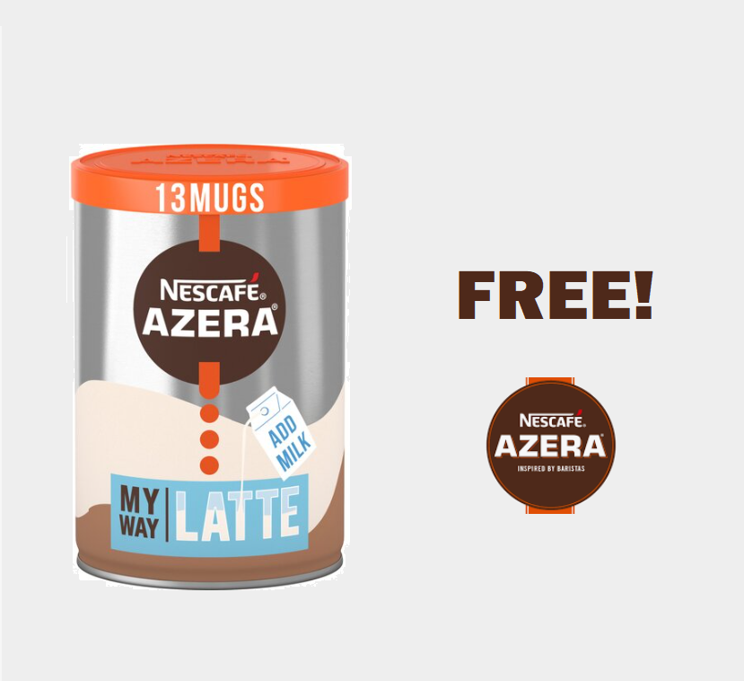 Image FREE Tin of Nescafe Azera Latte
