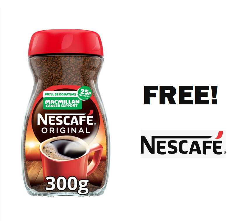 Image FREE Nescafe Coffee Jar Worth £7.99