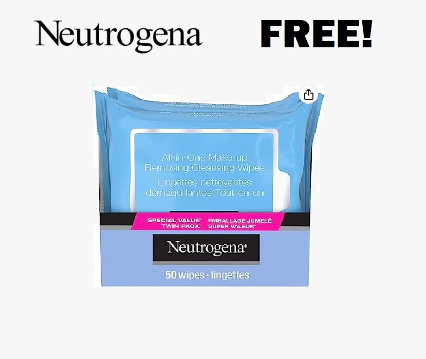 Image FREE Neutrogena Makeup Remover Ultra-Soft Cleansing Towelettes