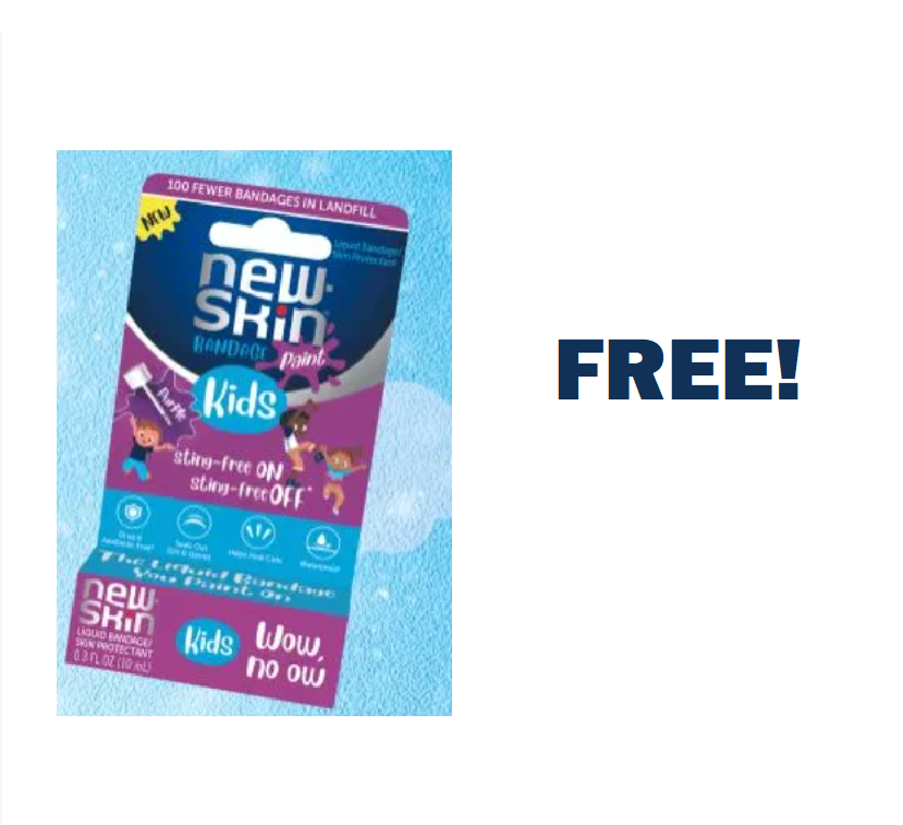 Image FREE New Skin Kids Liquid Bandage Paint 