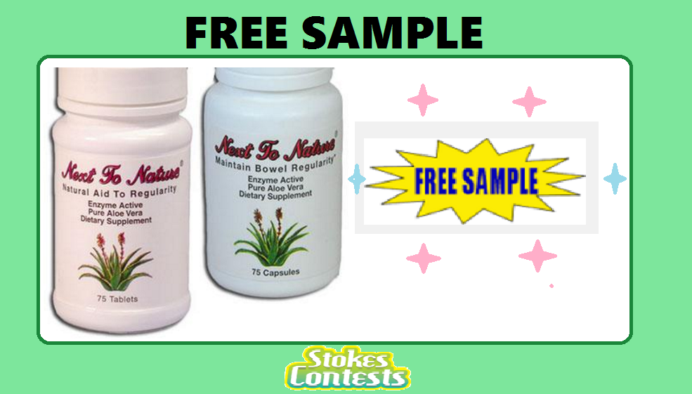 Image FREE Aloe Vera Laxative Sample