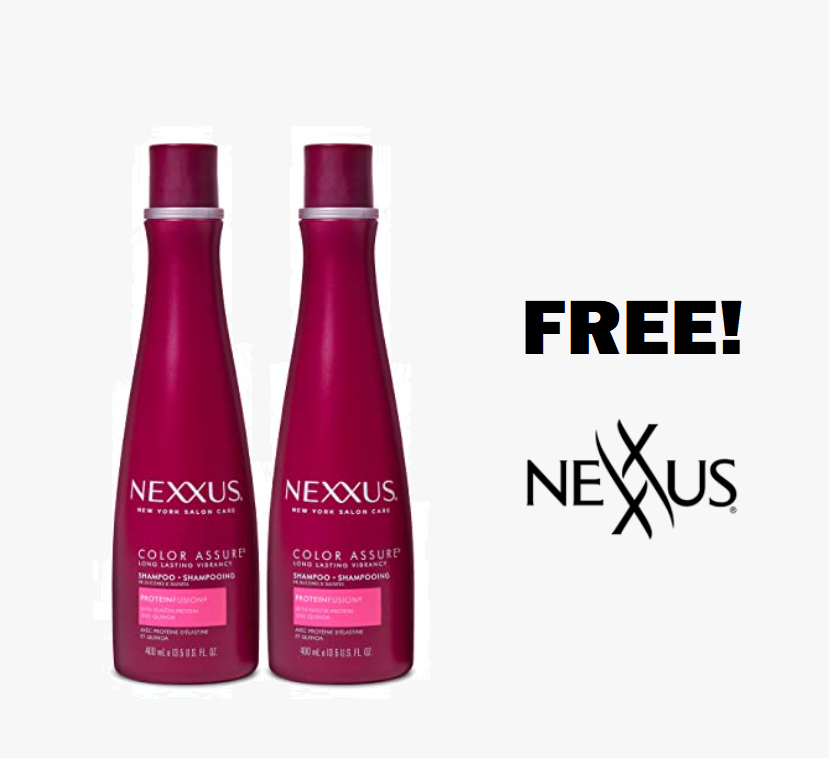 Image FREE Nexxus Shampoo & Conditioner!