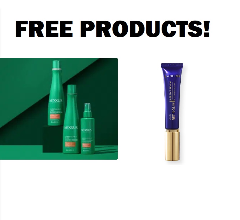 Image FREE Laneige Retinol Pro, Nexxus Shampoo, Innisfree Cream & MORE!