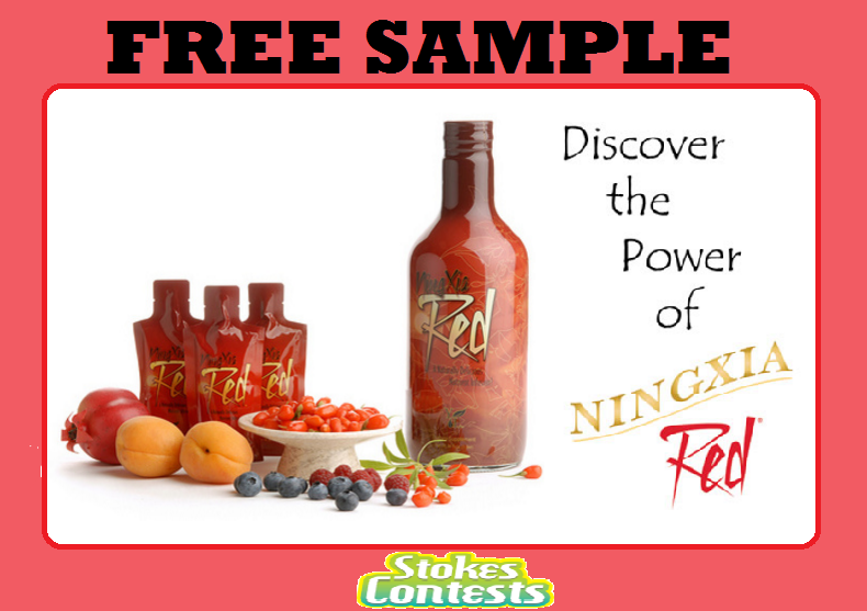 Image FREE NingXia Red Anti-Oxidant Drink Sample