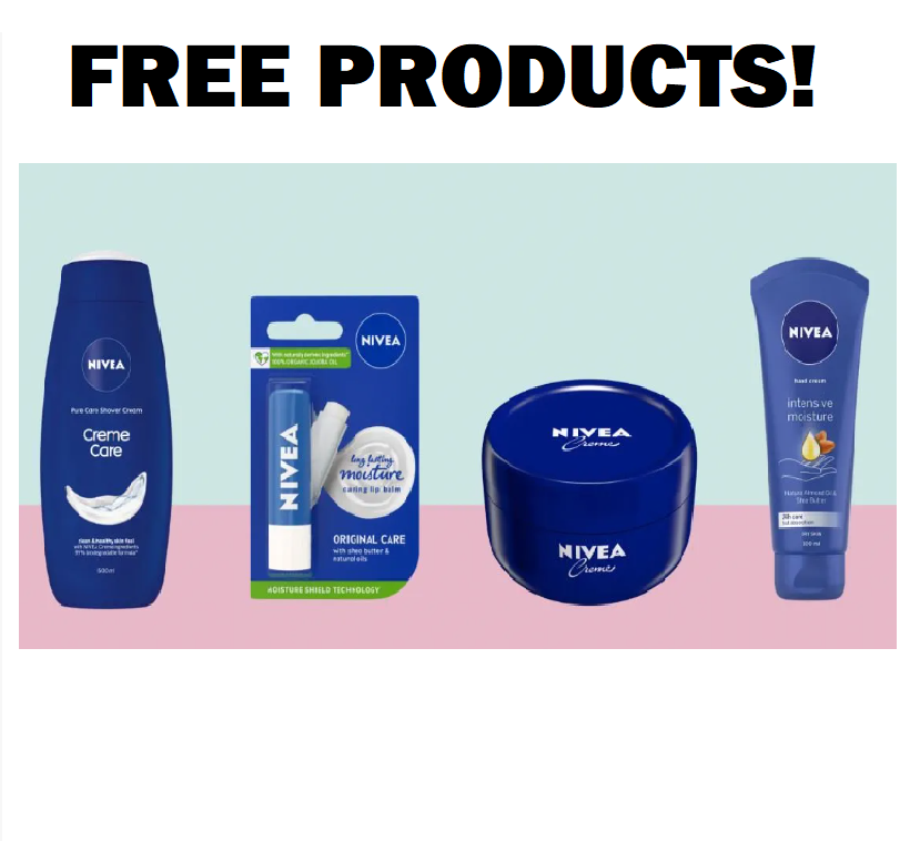 Image FREE Nivea Hand Cream, Shower Cream, Lip Balm & MORE!