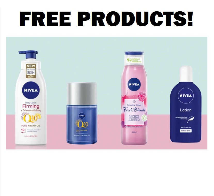 Image FREE Nivea Firming Oil, Body Lotion, Shower Cream & MORE!