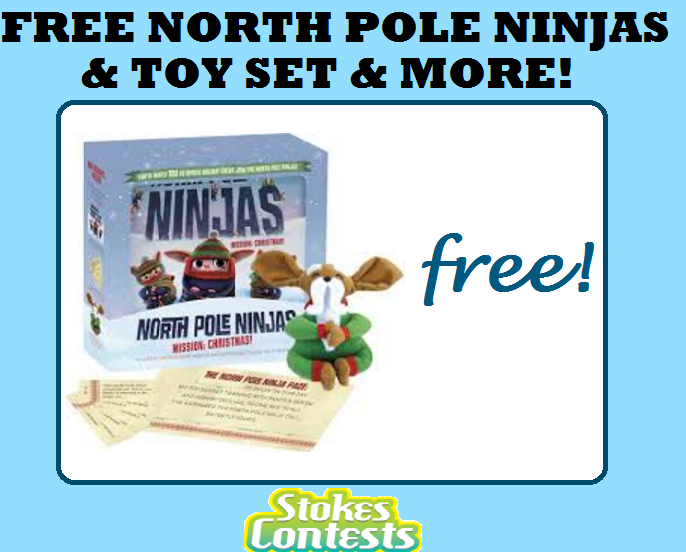 Image FREE North Pole Ninjas Book & Toy Set & More Opportunity