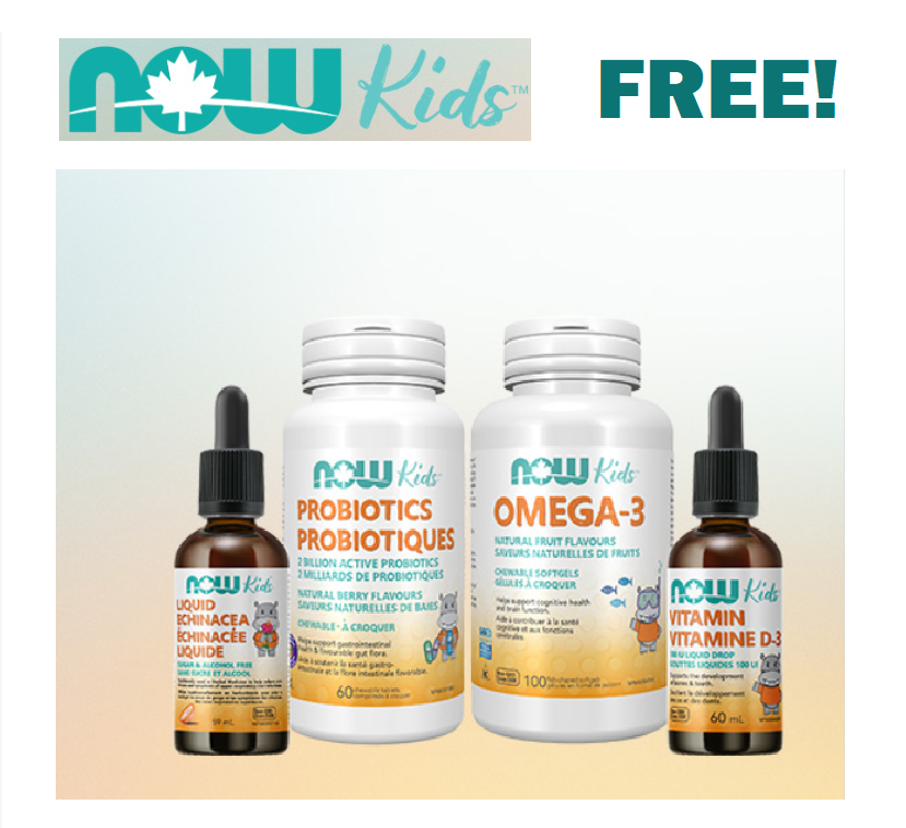 Image FREE NOW Kids Probiotic Chewable, Vitamin D3 & MORE!