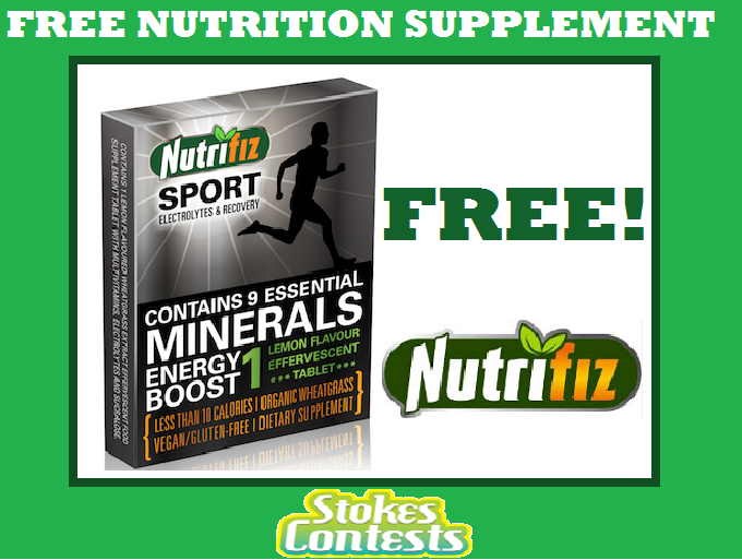 Image FREE Nutrifiz Sports Nutrition Sample