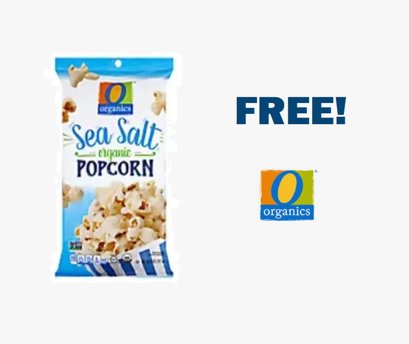 Image FREE O Organics Bagged Popcorn