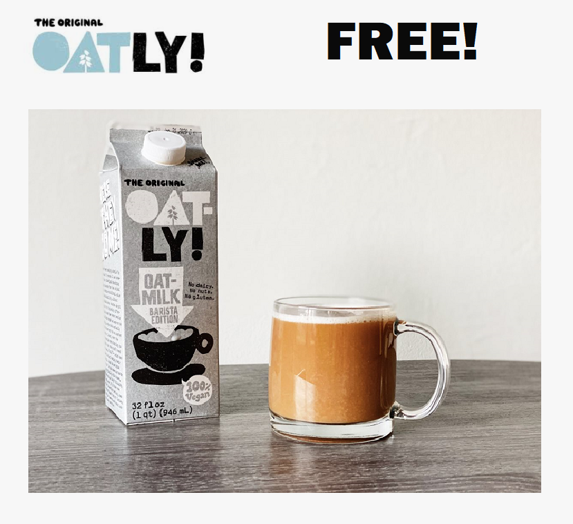 Image FREE Oatly Coffee