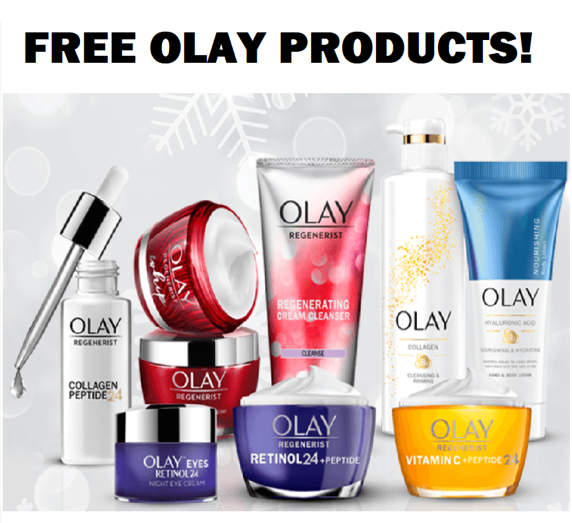 Image FREE $25.00 Worth of Olay Products