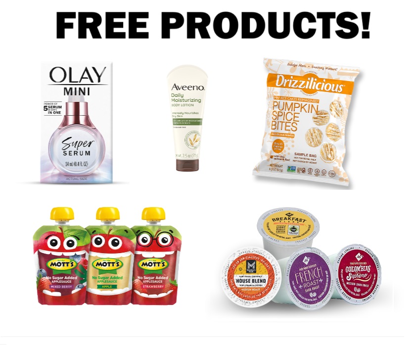 Image FREE Olay Serum, Aveeno Body Lotion, Pumpkin Spice Rice Cakes, Mott's Applesauce & MORE!