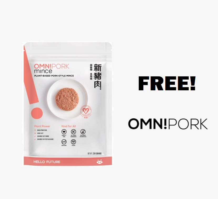 Image FREE Pack of OmniPork Plant-Based Product