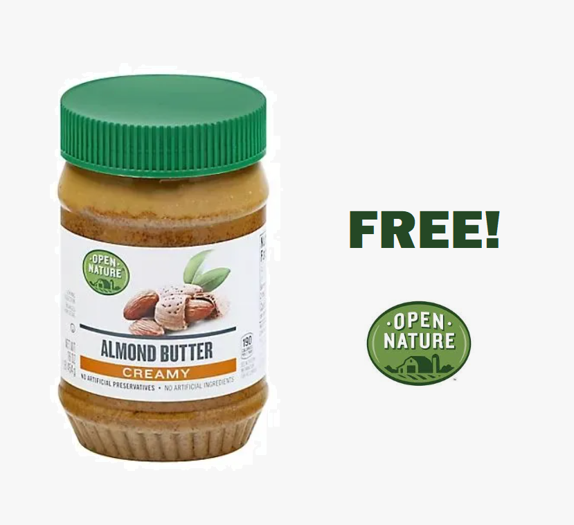 Image FREE Open Nature Nut Butter