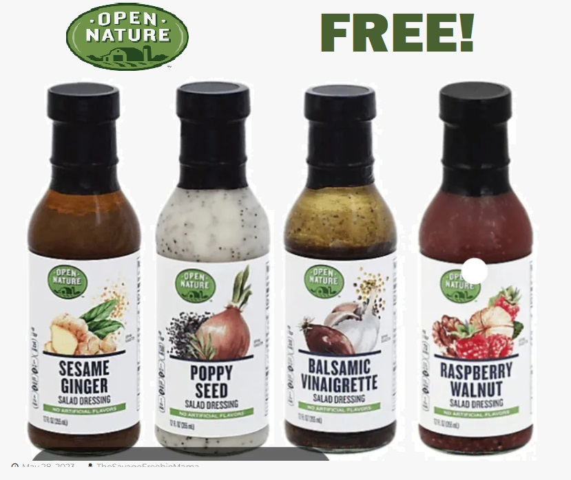 Image FREE Open Nature Salad Dressing