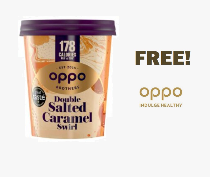 Image FREE Tub of Oppo Ice Cream 