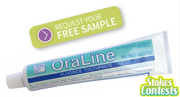 Image FREE OraLine mint toothpaste