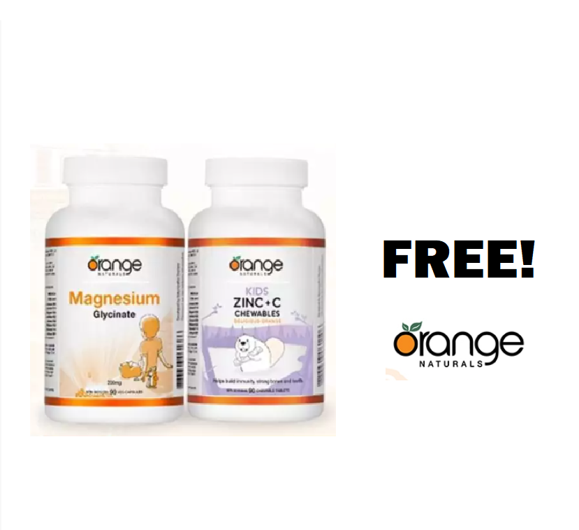 Image FREE Orange Naturals Supplements and Vitamins