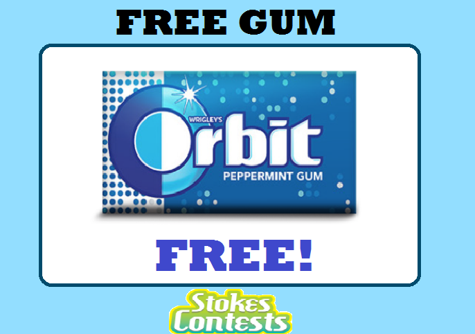 Image FREE Orbit Peppermint Gum