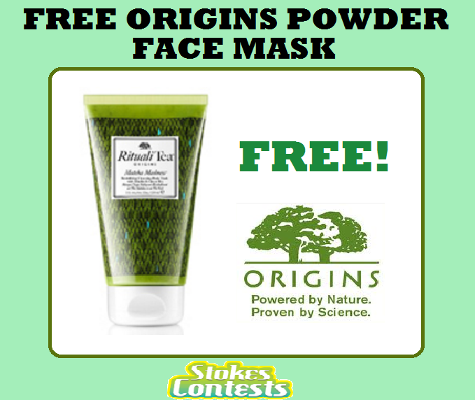 Image FREE Origins Matcha Madness Powder Face Mask Sample