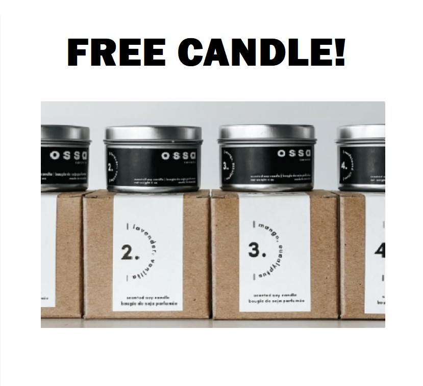 Image FREE Ossa Candles Sample Pack