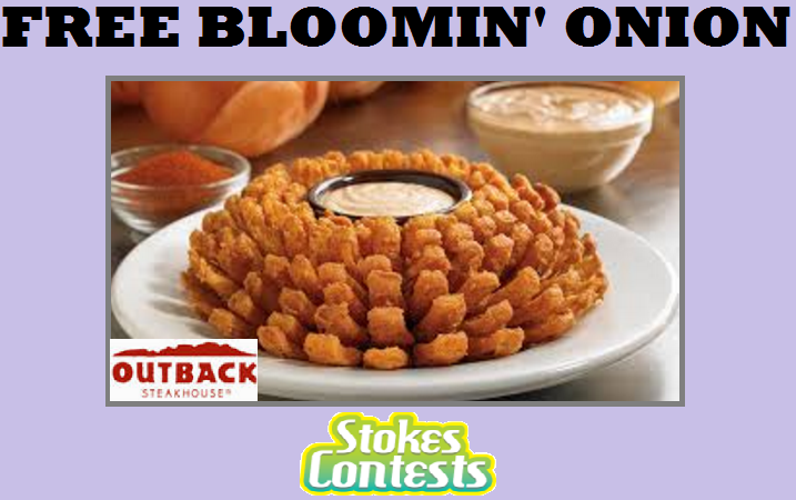 Image FREE Bloomin' Onion at Outback Steakhouse TODAY Only!