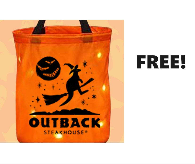 Image FREE Halloween Bags from Outback Steakhouse