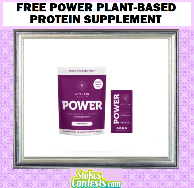 Image FREE POWER Plant-Based Protein Supplement