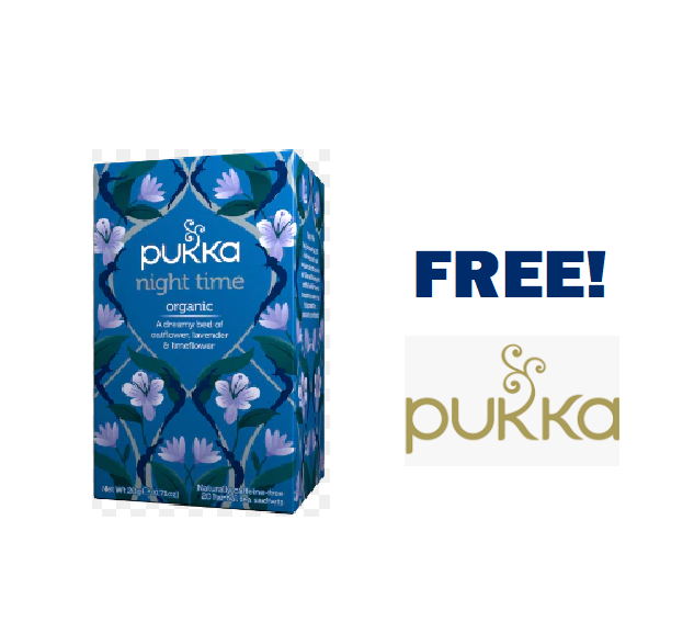 Image FREE Pukka Organic Tea!