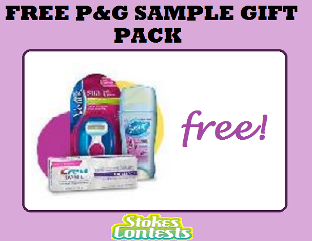 Image FREE P&G Sample Gift Pack