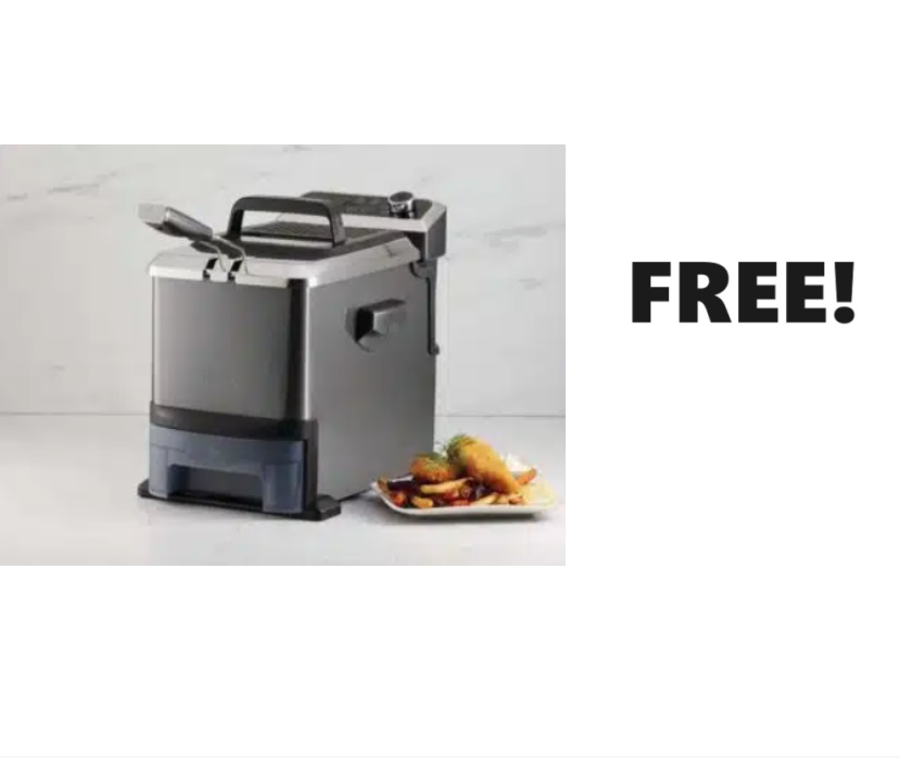 Image FREE Paderno Quick-drain Deep Fryer